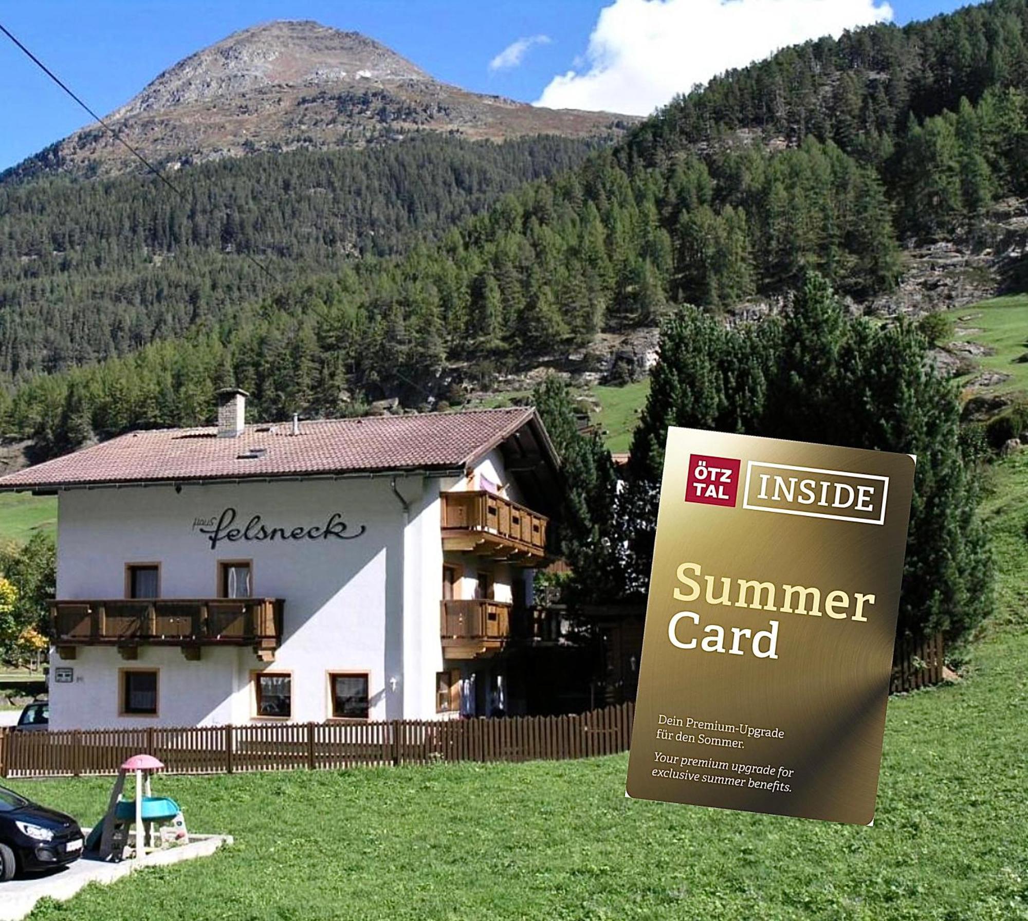 Bed and Breakfast Haus Felsneck Sölden Esterno foto